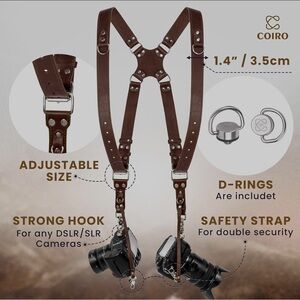 GOOD CONDITION STANDARD HARNESS / BROWN